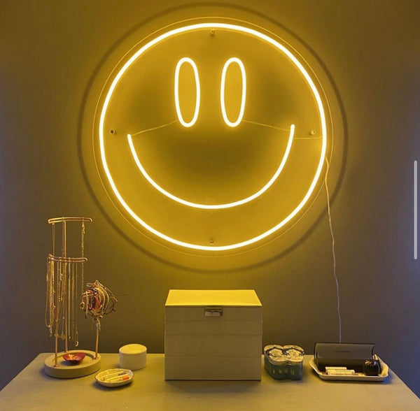 Neon “Smiley” sign